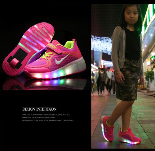 Chaussures à roulettes pour homme femme enfant - Ref 2564112