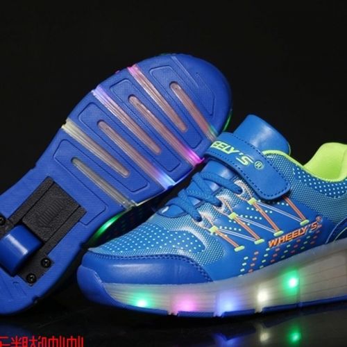 Chaussures à roulettes pour homme femme enfant WHEELY S - Ref 2564278