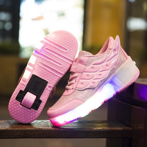 Chaussures à roulettes pour homme femme enfant - Ref 2564334