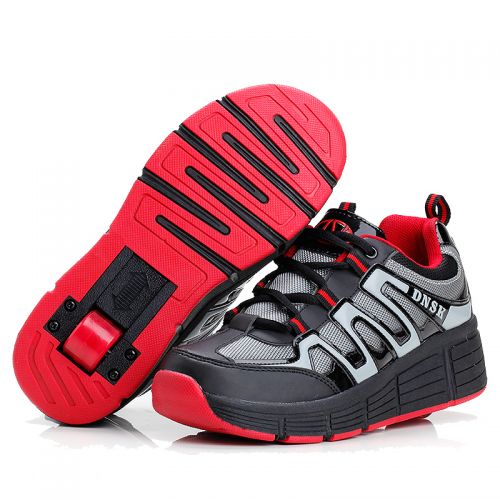 Chaussures à roulettes pour homme femme enfant - Ref 2564877