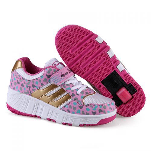 Chaussures à roulettes pour homme femme enfant WHEELY S - Ref 2564927