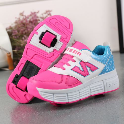 Chaussures à roulettes pour homme femme enfant PHTEER - Ref 2564962