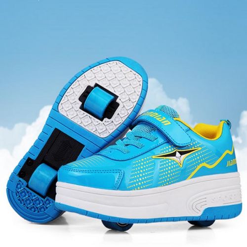 Chaussures à roulettes pour homme femme enfant - Ref 2565058