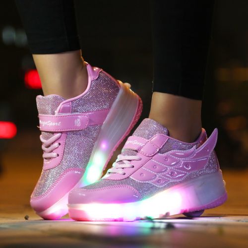 Chaussures à roulettes pour homme femme enfant PHTEER - Ref 2565097