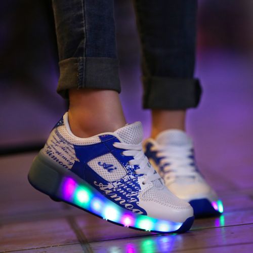 Chaussures à roulettes pour homme femme enfant - Ref 2565150
