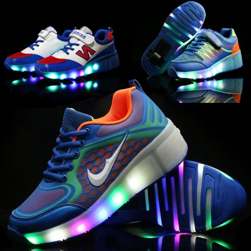 Chaussures à roulettes pour homme femme enfant - Ref 2565260