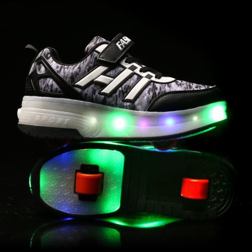 Chaussures à roulettes pour homme femme enfant PHTEER - Ref 2565351