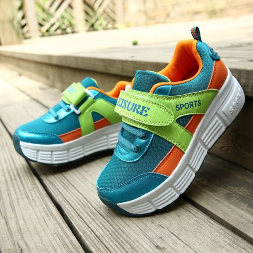 Chaussures à roulettes pour homme femme enfant - Ref 2565382
