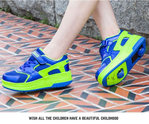 Chaussures à roulettes pour homme femme enfant - Ref 2565496