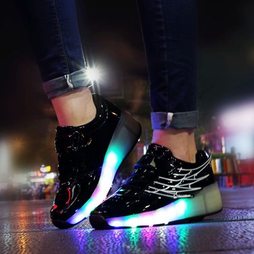 Chaussures à roulettes pour enfant femme homme - Ref 2565749