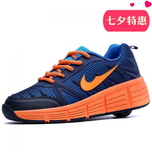 Chaussures à roulettes pour homme femme enfant - Ref 2565751