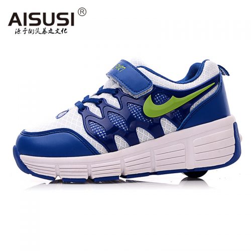 Chaussures à roulettes pour homme femme enfant - Ref 2565826