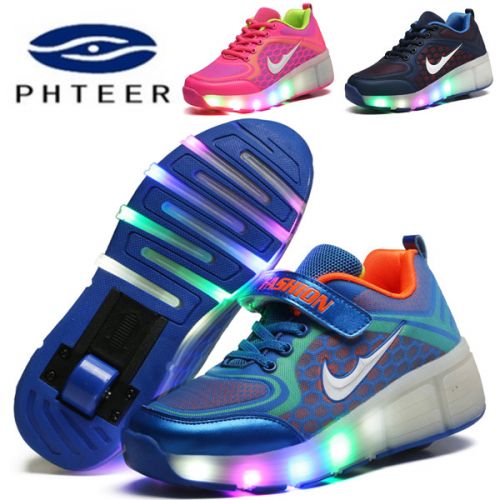 Chaussures à roulettes pour homme femme enfant PHTEER - Ref 2565938