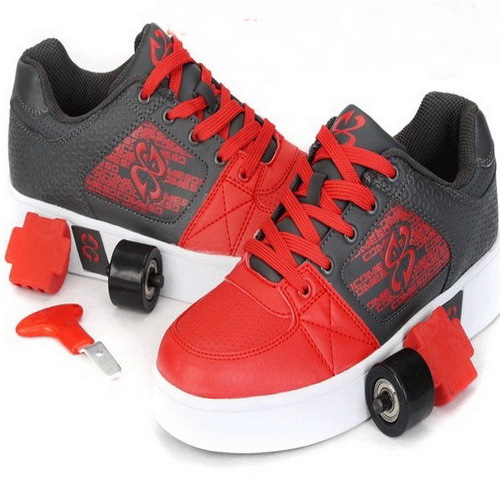 Chaussures à roulettes pour homme femme enfant - Ref 2565990