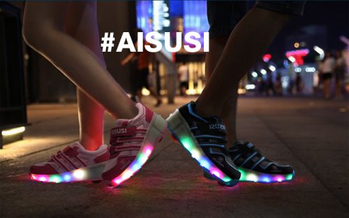 Chaussures à roulettes pour homme femme enfant AISUSI - Ref 2566068