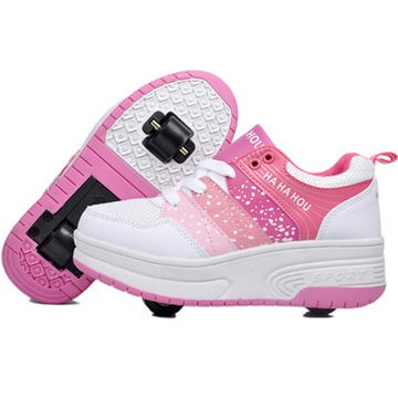 Chaussures à roulettes pour homme femme enfant - Ref 2566150