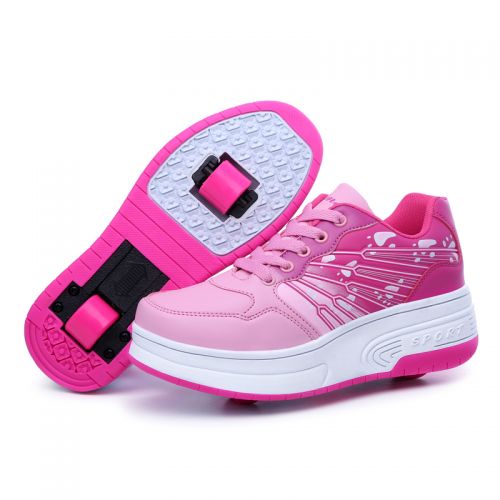Chaussures à roulettes pour enfant femme homme - Ref 2566206