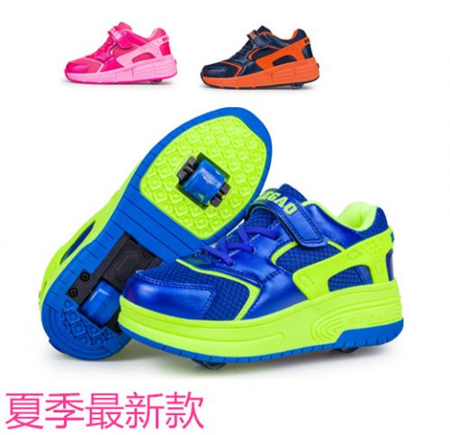 Chaussures à roulettes pour homme femme enfant - Ref 2566326