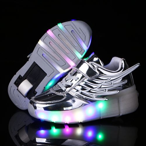 Chaussures à roulettes pour homme femme - Ref 2566329