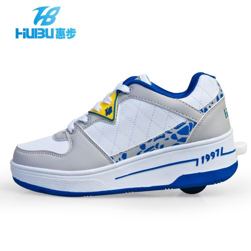 Chaussures à roulettes pour homme femme enfant - Ref 2566374