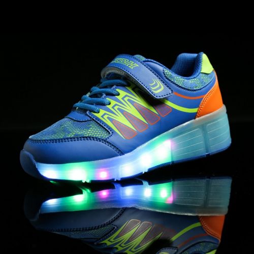 Chaussures à roulettes pour homme femme enfant - Ref 2566551