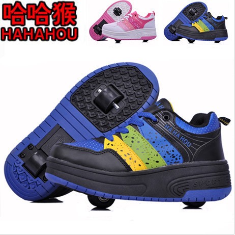 Chaussures à roulettes pour homme femme - Ref 2566558