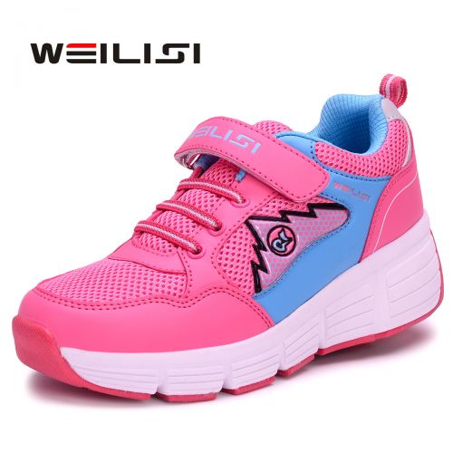 Chaussures à roulettes pour homme femme enfant WEILISI - Ref 2566616