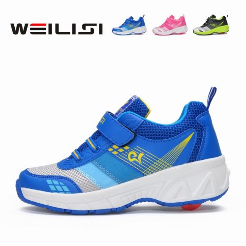 Chaussures à roulettes pour enfant homme femme WEILISI - Ref 2566641