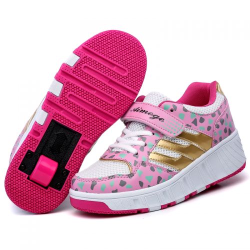 Chaussures à roulettes pour homme femme enfant - Ref 2566732