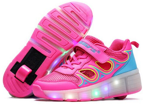 Chaussures à roulettes pour enfant femme homme - Ref 2566891