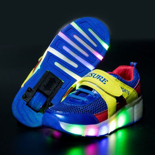 Chaussures à roulettes pour homme femme enfant - Ref 2567057