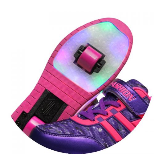 Chaussures à roulettes pour homme femme enfant - Ref 2567070