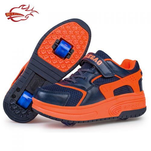 Chaussures à roulettes pour homme femme enfant - Ref 2567155