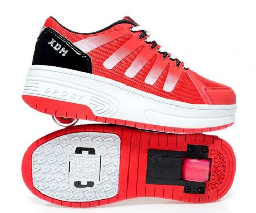 Chaussures à roulettes pour homme femme enfant - Ref 2567209