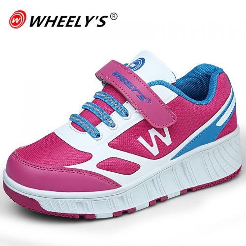 Chaussures à roulettes pour homme femme enfant WHEELY S - Ref 2567264
