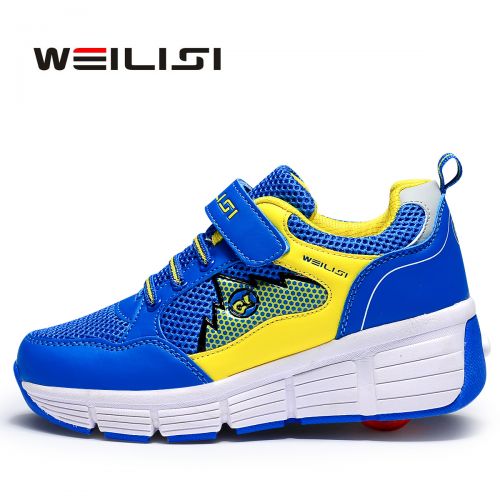Chaussures à roulettes pour homme femme enfant WEILISI - Ref 2567298