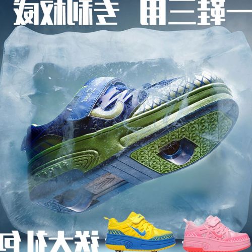 Chaussures à roulettes pour homme femme enfant - Ref 2567424