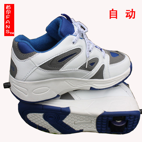 Chaussures à roulettes pour homme femme enfant - Ref 2567444