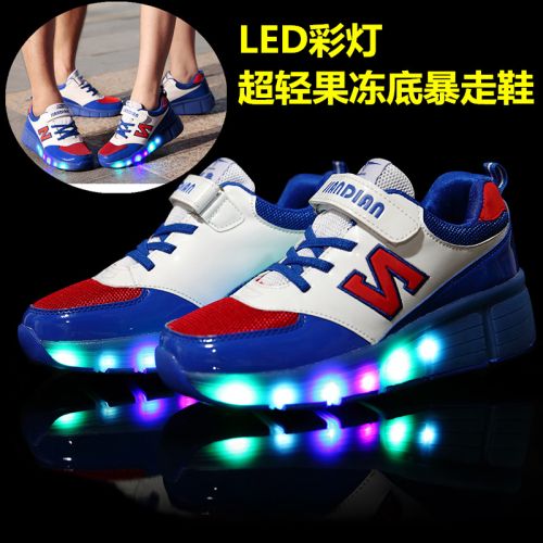 Chaussures à roulettes pour homme femme enfant - Ref 2567596