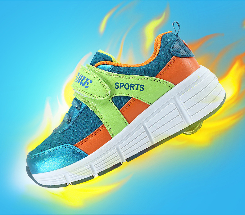 Chaussures à roulettes pour homme femme enfant LEISURE - Ref 2567641