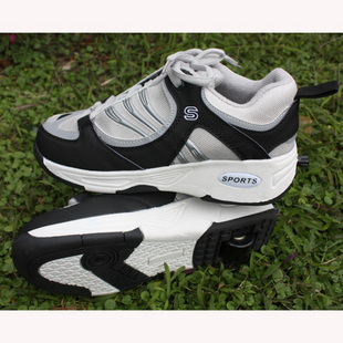 Chaussures à roulettes pour homme femme enfant - Ref 2567819
