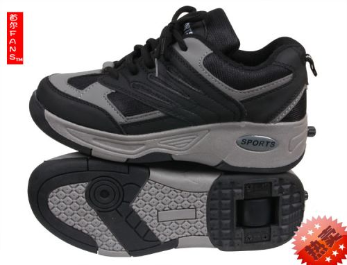 Chaussures à roulettes pour homme femme enfant - Ref 2567823