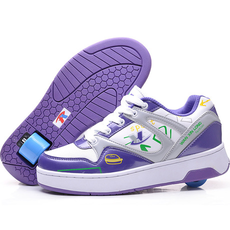 Chaussures à roulettes pour homme femme - Ref 2567927