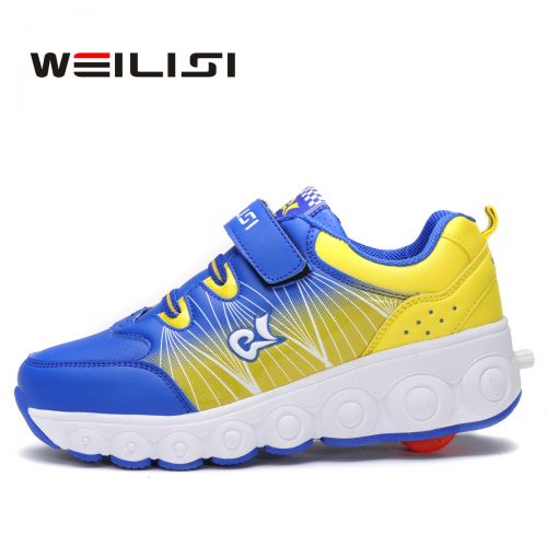 Chaussures à roulettes pour homme femme enfant WEILISI - Ref 2567934