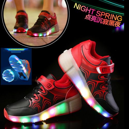 Chaussures à roulettes pour homme femme enfant - Ref 2567962