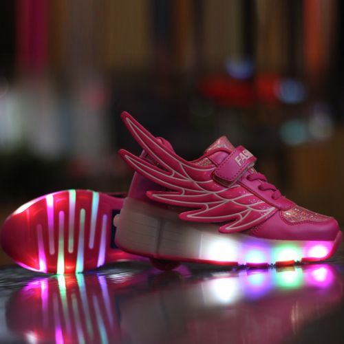 Chaussures à roulettes pour homme femme enfant - Ref 2567972