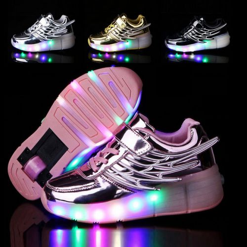Chaussures à roulettes pour homme femme enfant - Ref 2567976