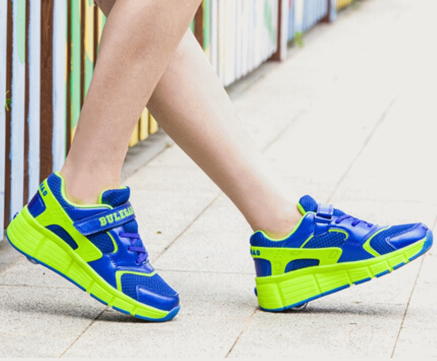 Chaussures à roulettes pour homme femme enfant - Ref 2568004