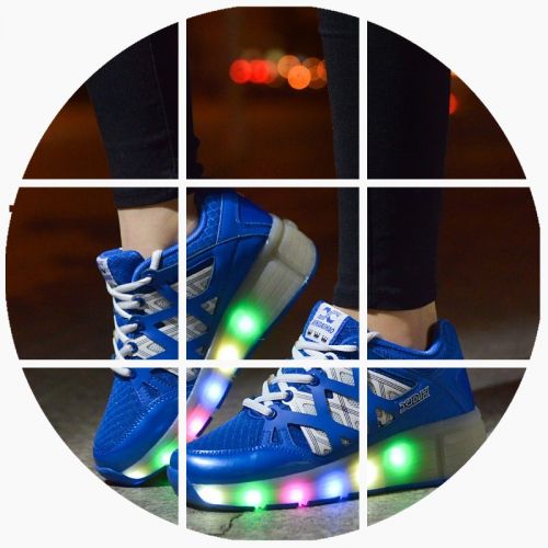 Chaussures à roulettes pour homme femme enfant SPORT - Ref 2568016