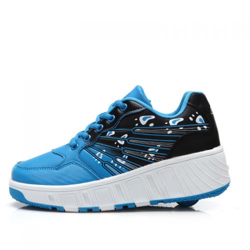 Chaussures à roulettes pour homme femme enfant - Ref 2568031
